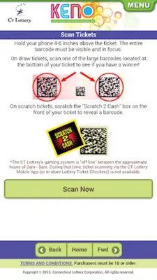 CT Lottery android App screenshot 1