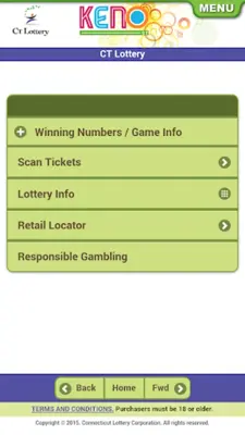 CT Lottery android App screenshot 4